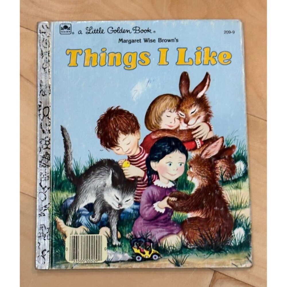 Things I Like Margaret Wise Brown Little Golden Book